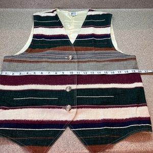 Vintage FSTOP South Western Vest Button Front *Yellowstone* Men's M Women’s L